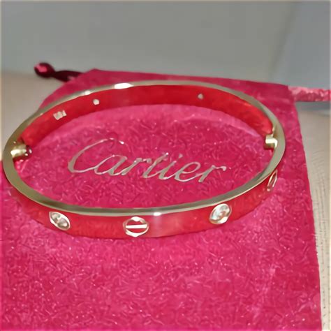 bracciale love cartier usato|cartier bracciale love rosa.